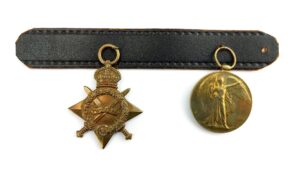 British, WW1, Medal Pair to Pte. H. Newsome, King’s Own Yorkshire Light Infantry