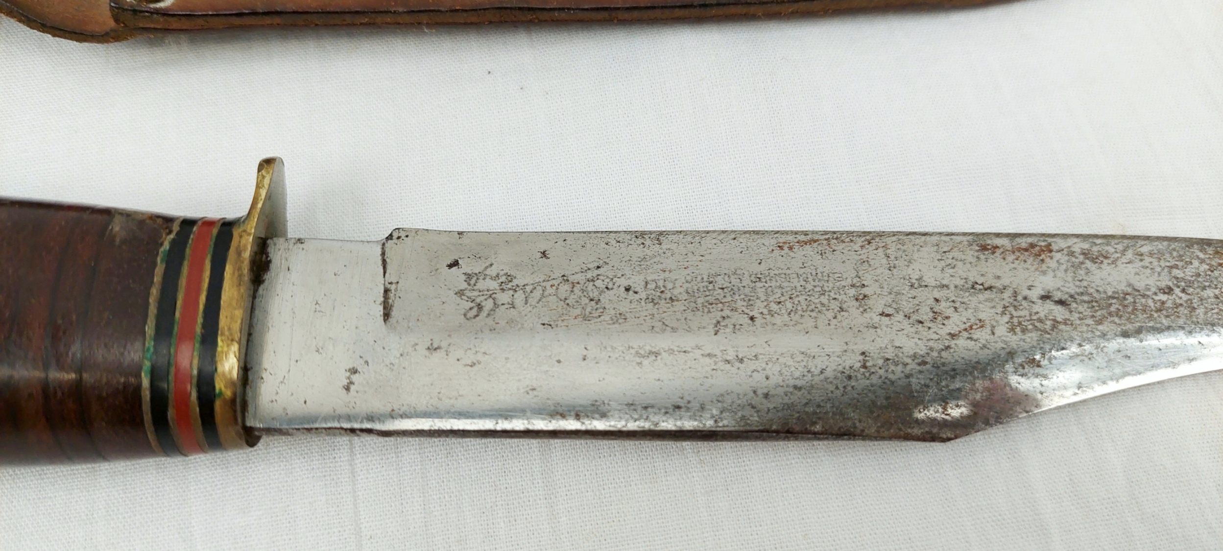 British WW2 Dessert J Nowill & Sons Bowie Knife - Image 7