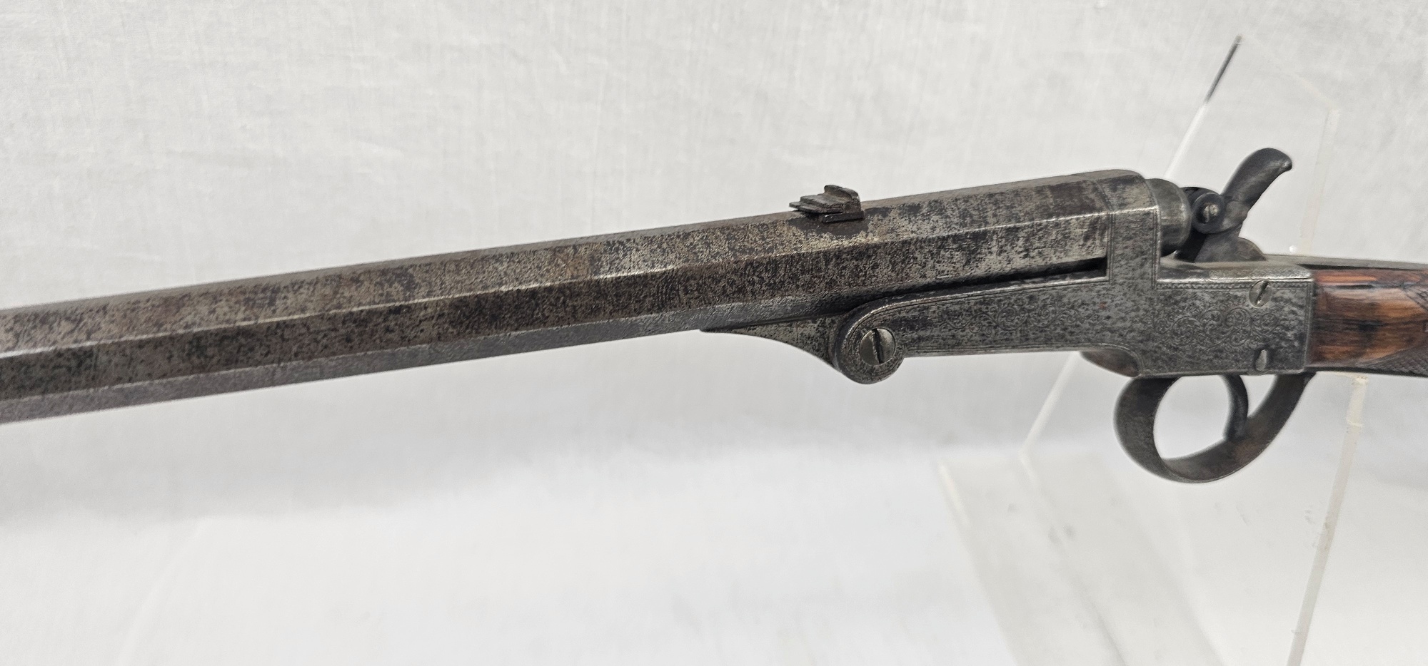 Circa 1850's British Victorian Needle Fire Rook Rifle - Image 20