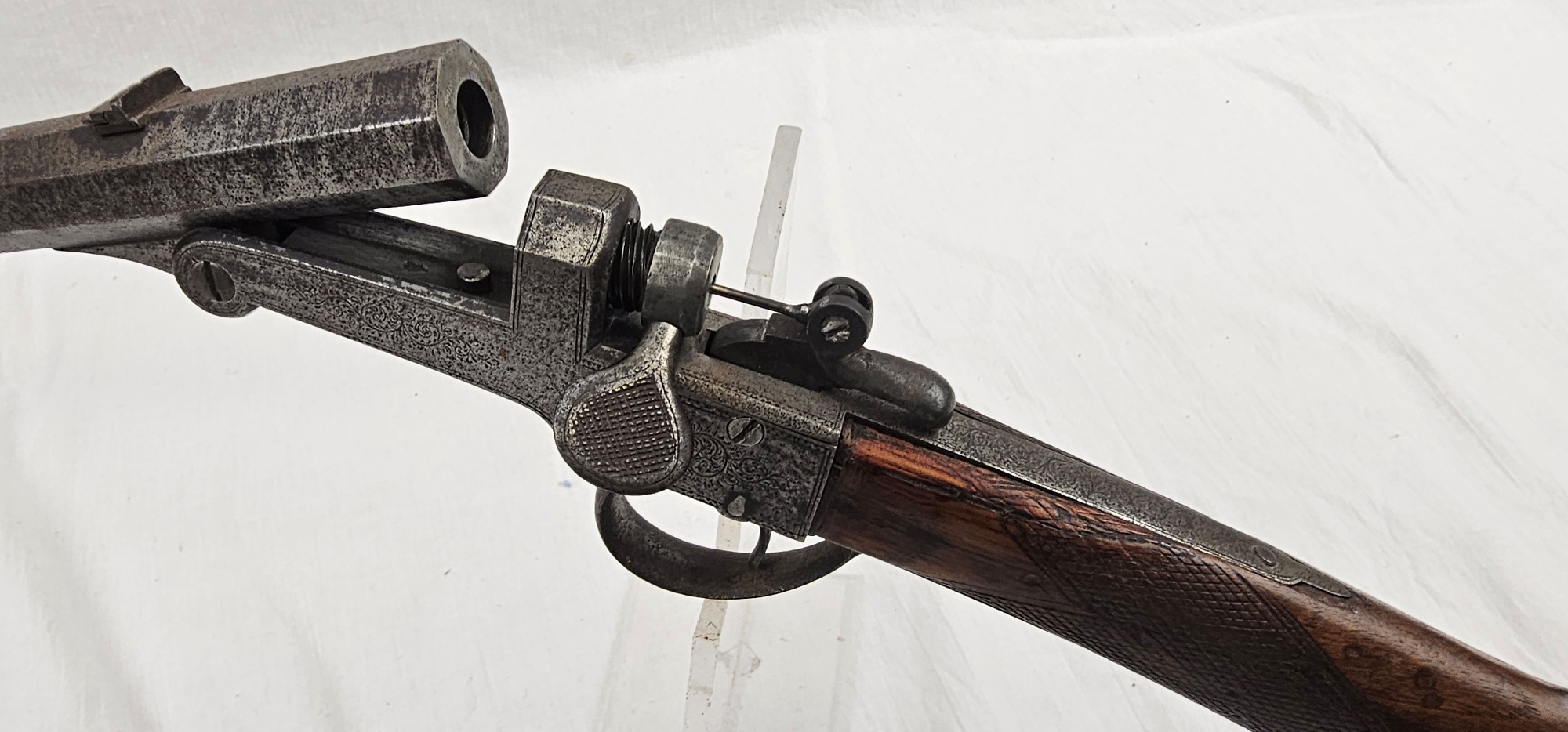 Circa 1850's British Victorian Needle Fire Rook Rifle - Image 23