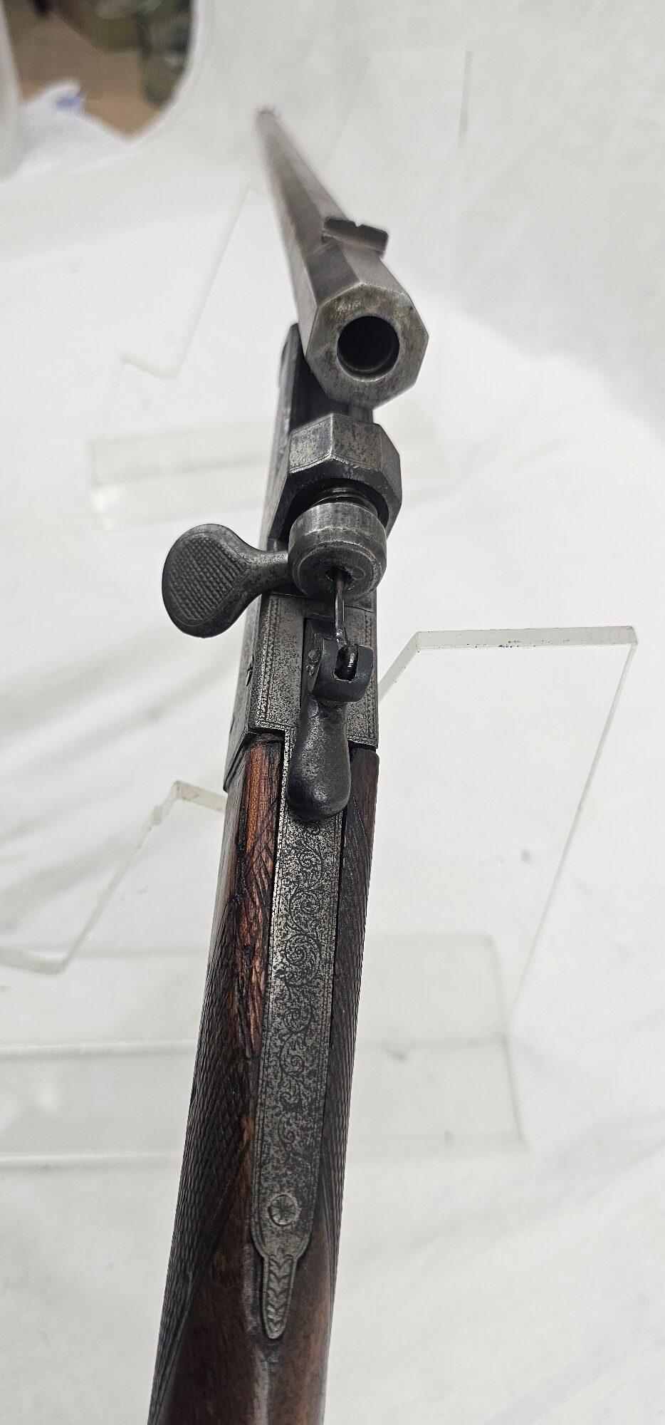 Circa 1850's British Victorian Needle Fire Rook Rifle - Image 24