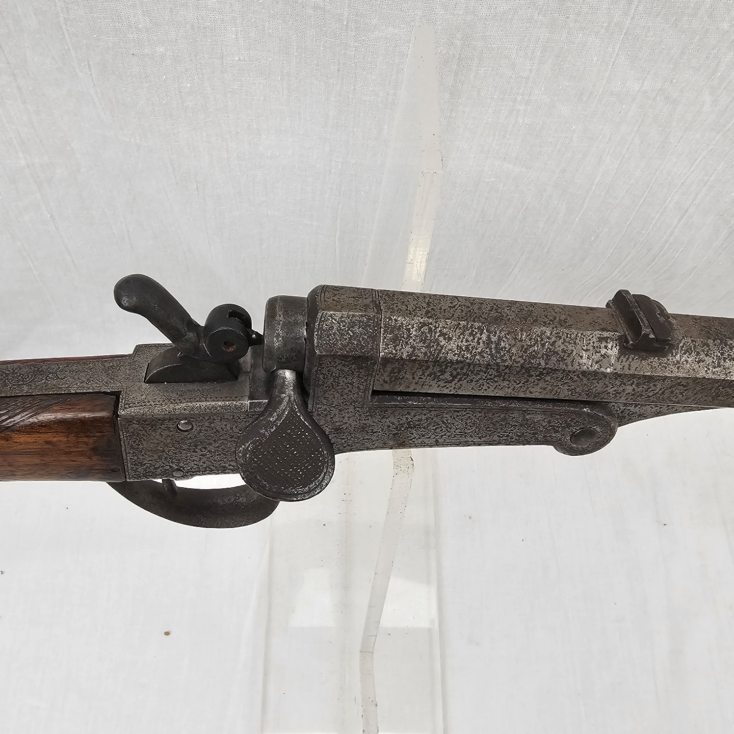 Circa 1850's British Victorian Needle Fire Rook Rifle - Image 3