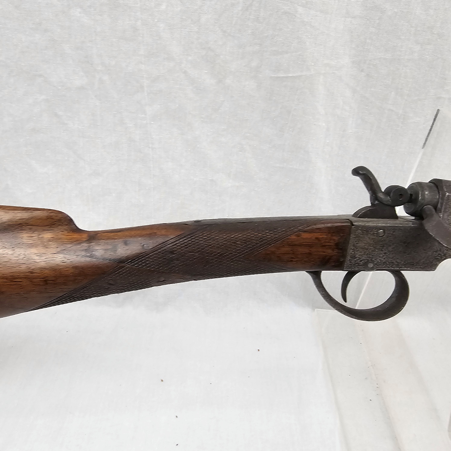 Circa 1850's British Victorian Needle Fire Rook Rifle - Image 4