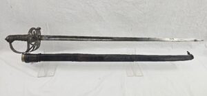 Early 20th Century Edward VII Royal Rifle Sword and Scabbard