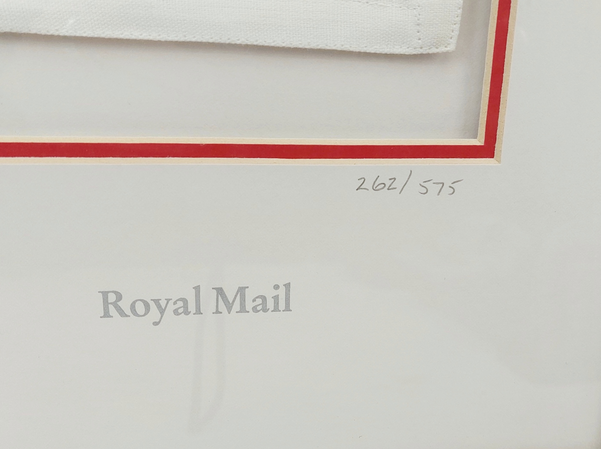 Framed Royal Navy And Royal Mail Flag And Stamps Display - Image 5