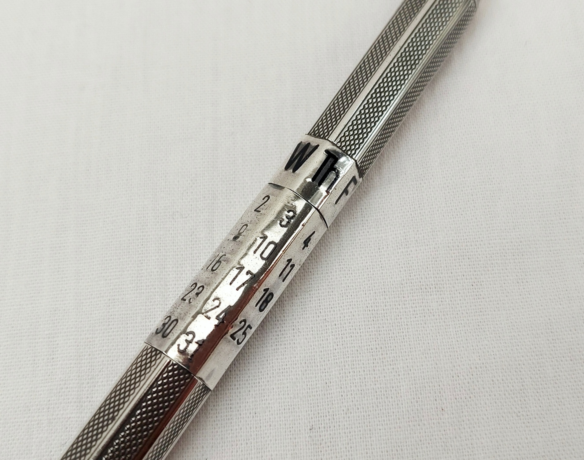 London 1967 Silver Handled Letter Opener Perpetual Calendar By Cohen & Charles - Image 11