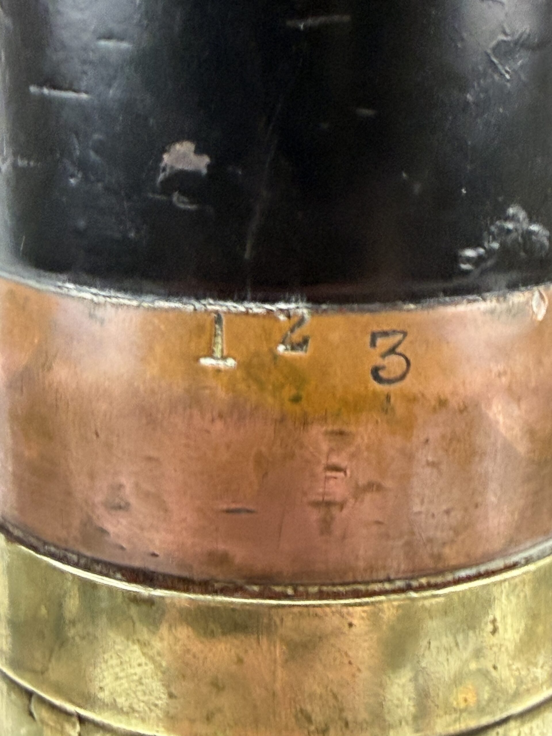 Rare WW2 6-pdr Armour Piercing Capped (APC) Shell 1943 - Image 6