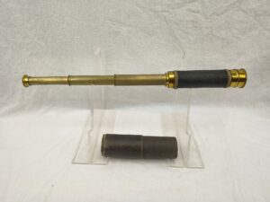 Victorian Circa 1870 3 Draw Pocket Telescope By J H Steward Of London