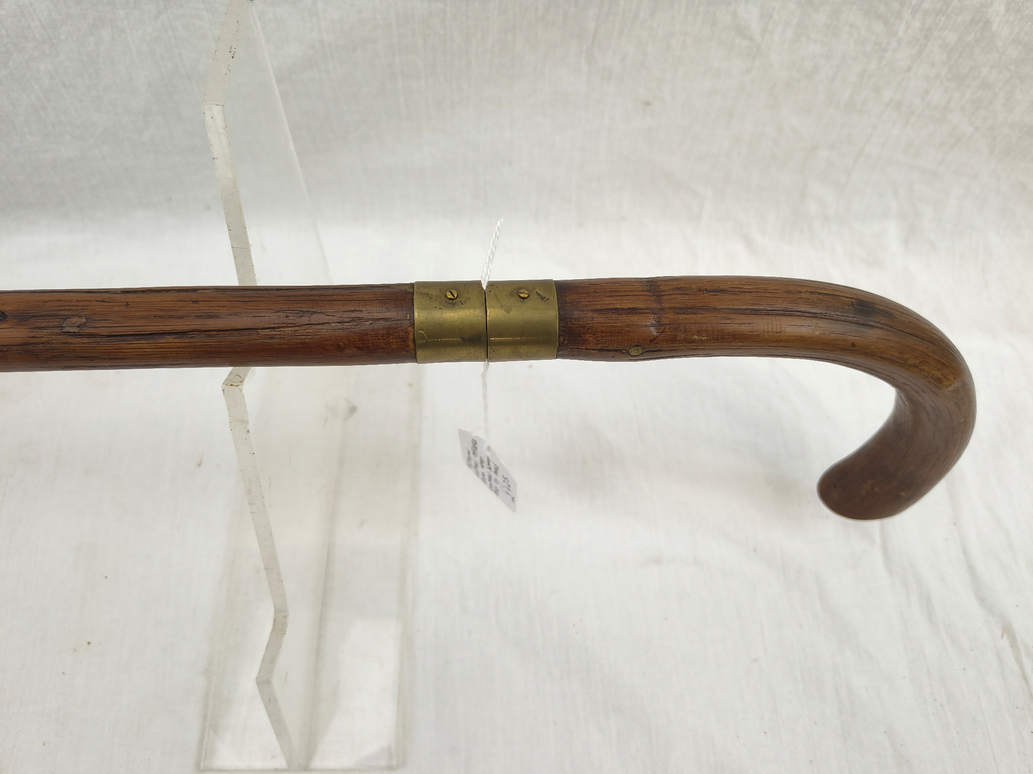 Victorian Custom Officers Briar Wood Rummage Sword Stick By Mole Of Birmingham - Image 5