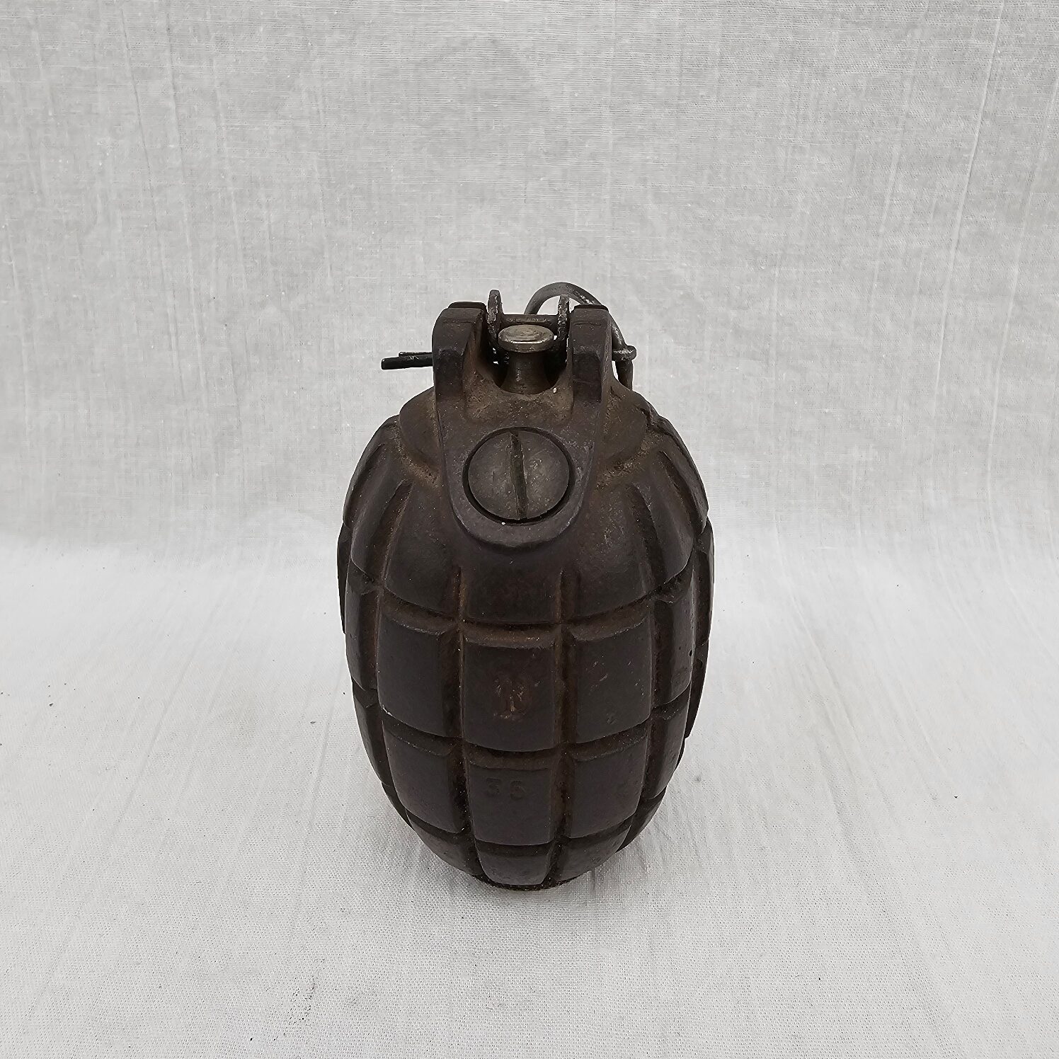 WW1 No.23 Early Lever Mills Bomb C.A.V. 8/16 - Image 2