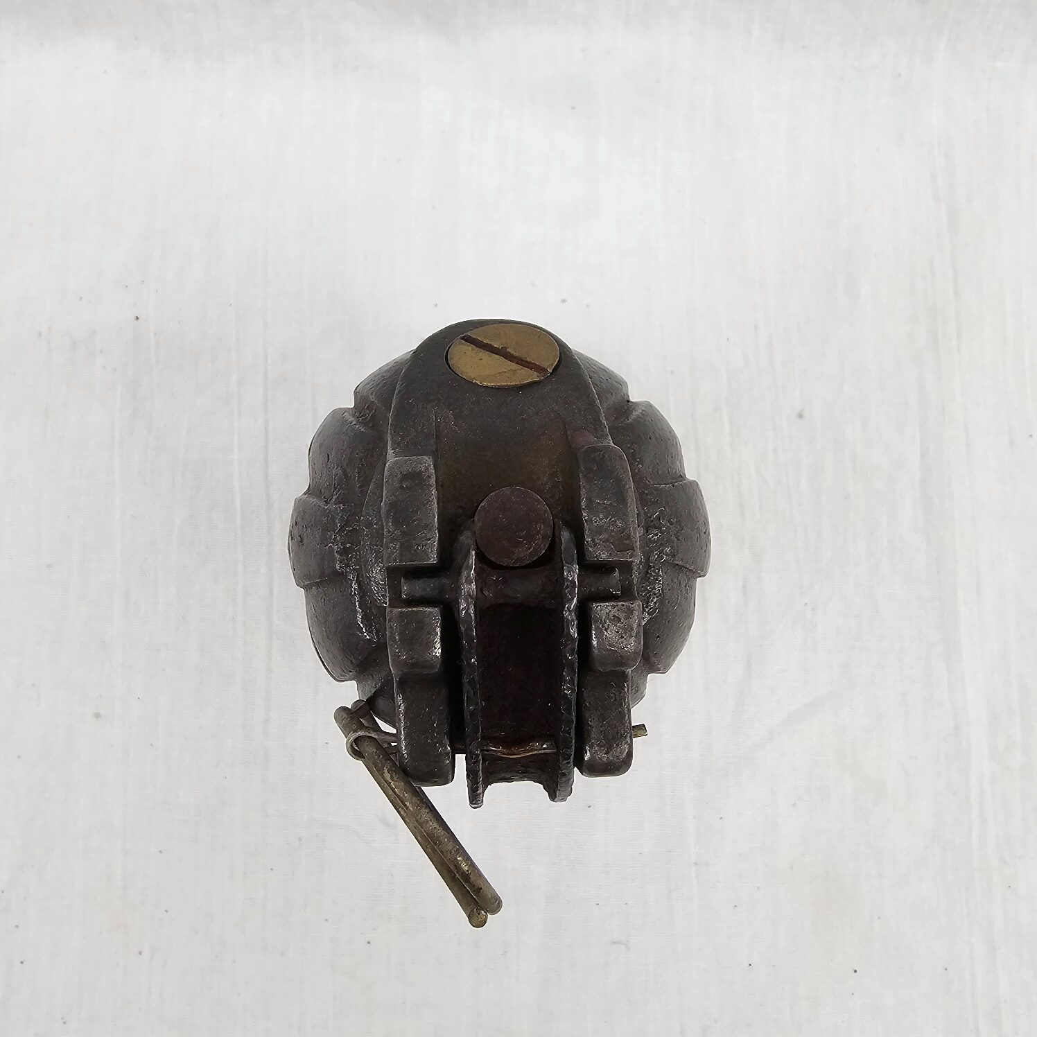 WW1 No.23 Mk I Original Paint, Early Lever Mills Bomb - Image 5