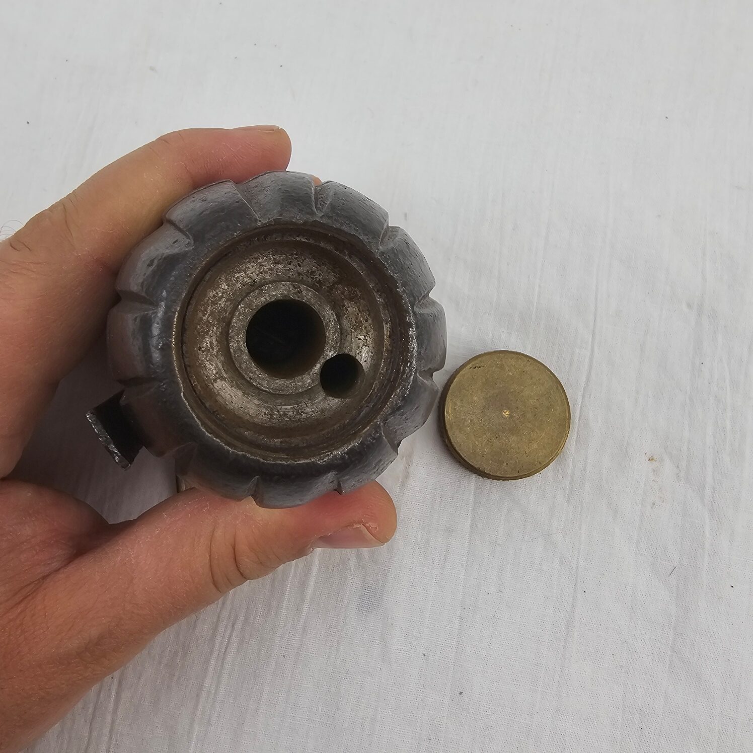 WW1 No.23 Mk I Original Paint, Early Lever Mills Bomb - Image 8
