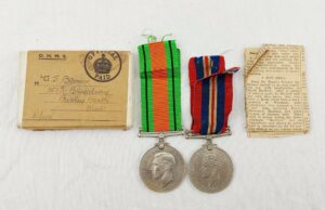 WW2 British Medal Set Of 2
