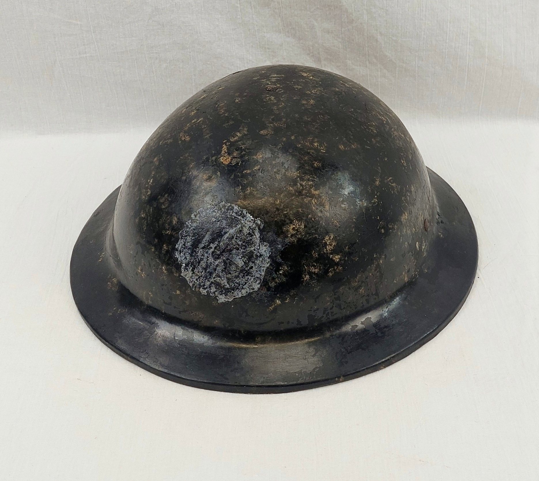 WW2 British Piasfort Bakelite St Johns Ambulance Helmet With Liner And Chinstrap