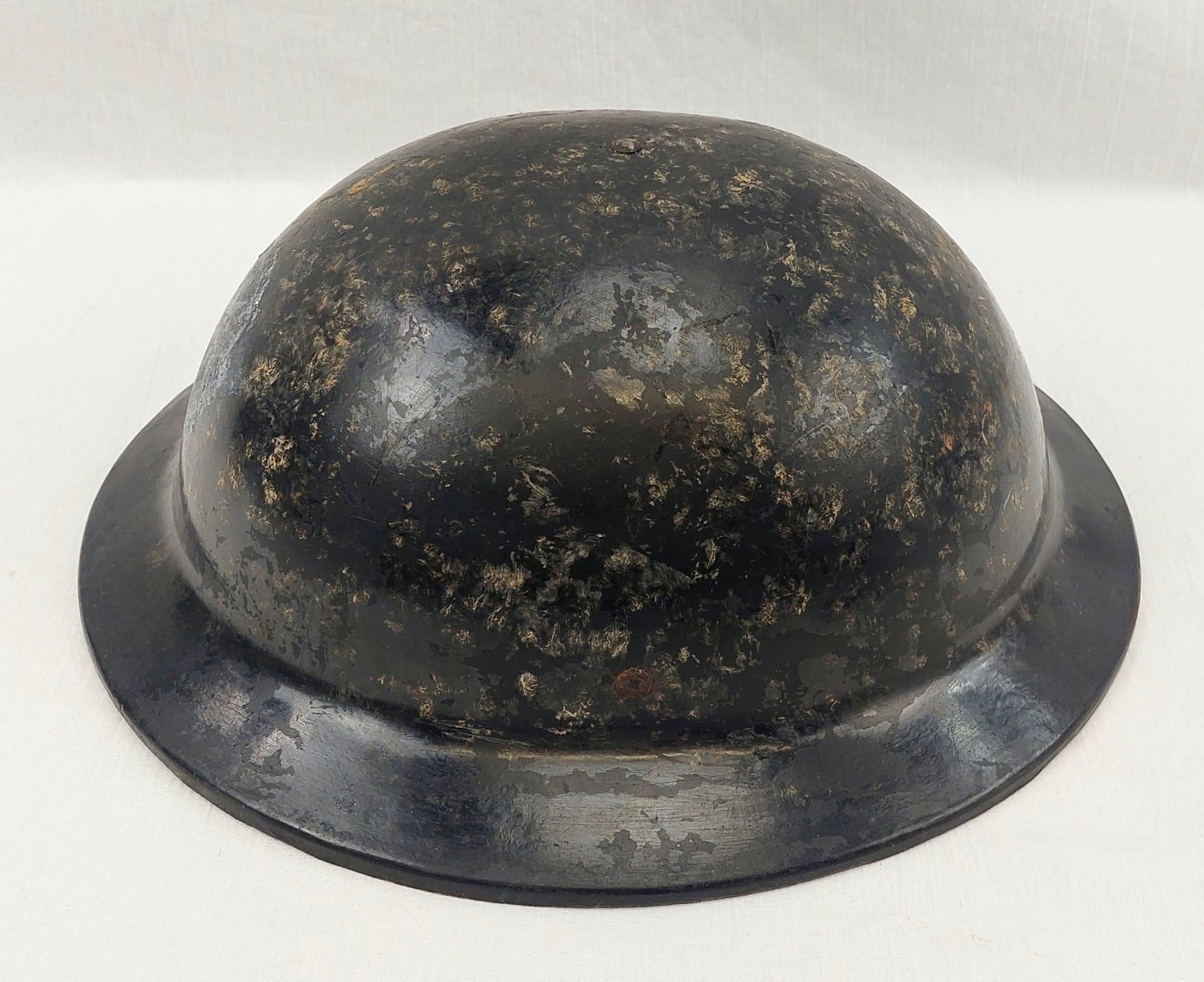 WW2 British Piasfort Bakelite St Johns Ambulance Helmet With Liner And Chinstrap - Image 5