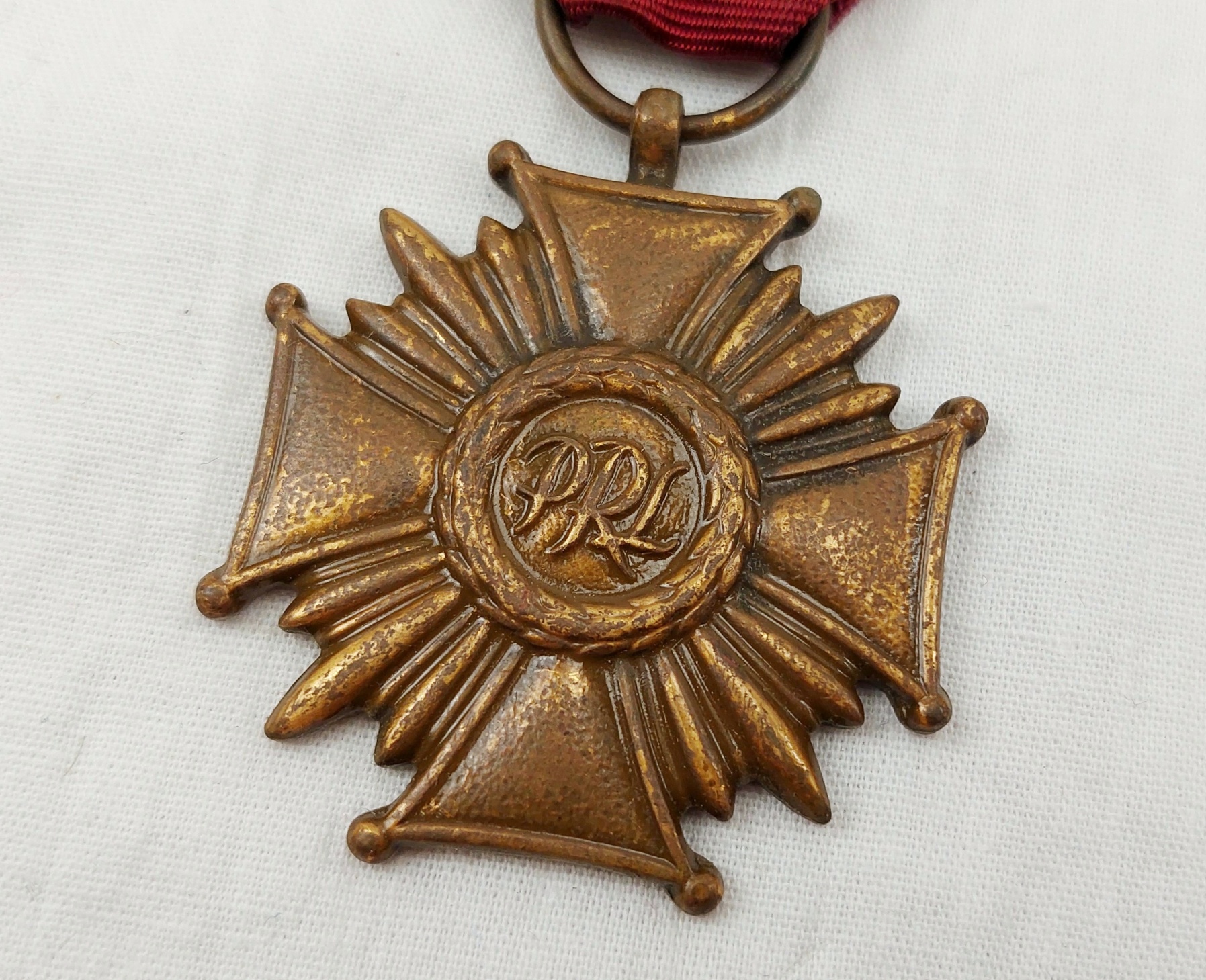 WW2 Polish Cross Of Merit 3rd Class Medal - Image 2