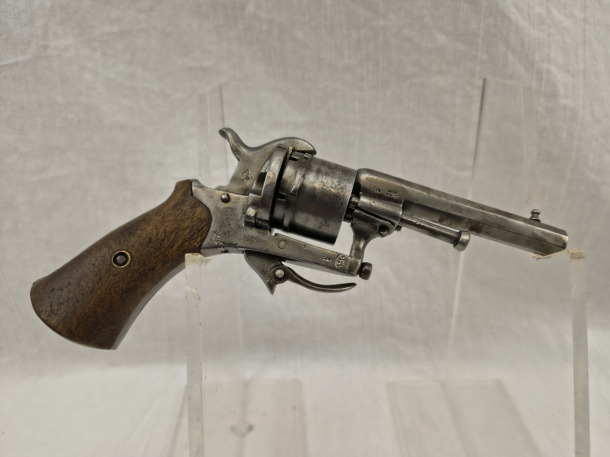 c1870 Belgian Rimfire Revolver