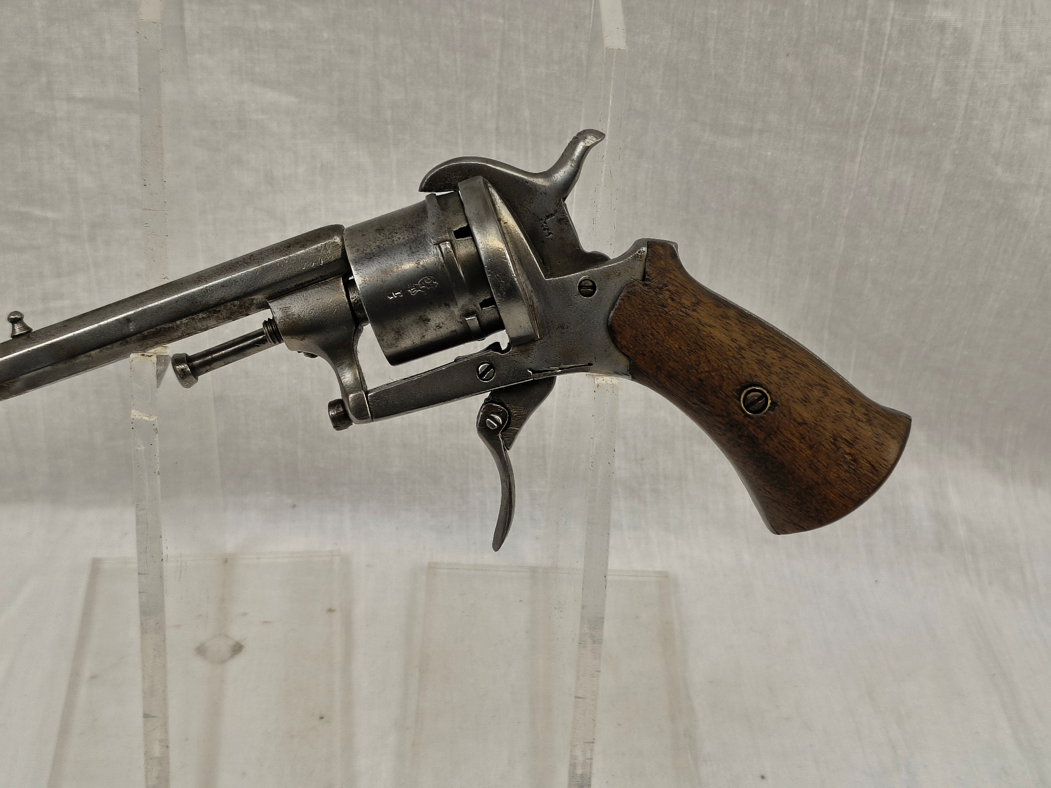 c1870 Belgian Rimfire Revolver - Image 4