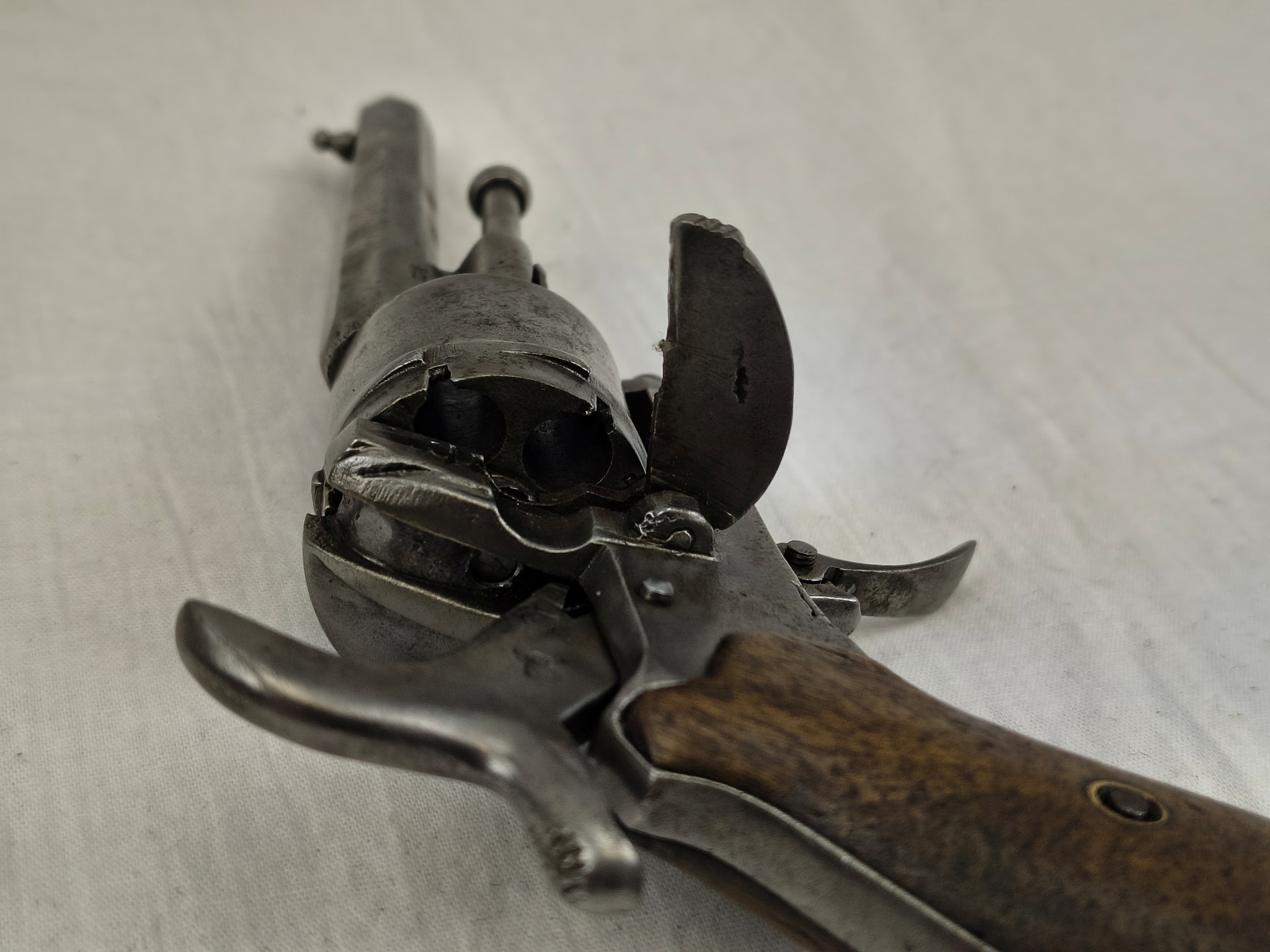 c1870 Belgian Rimfire Revolver - Image 6
