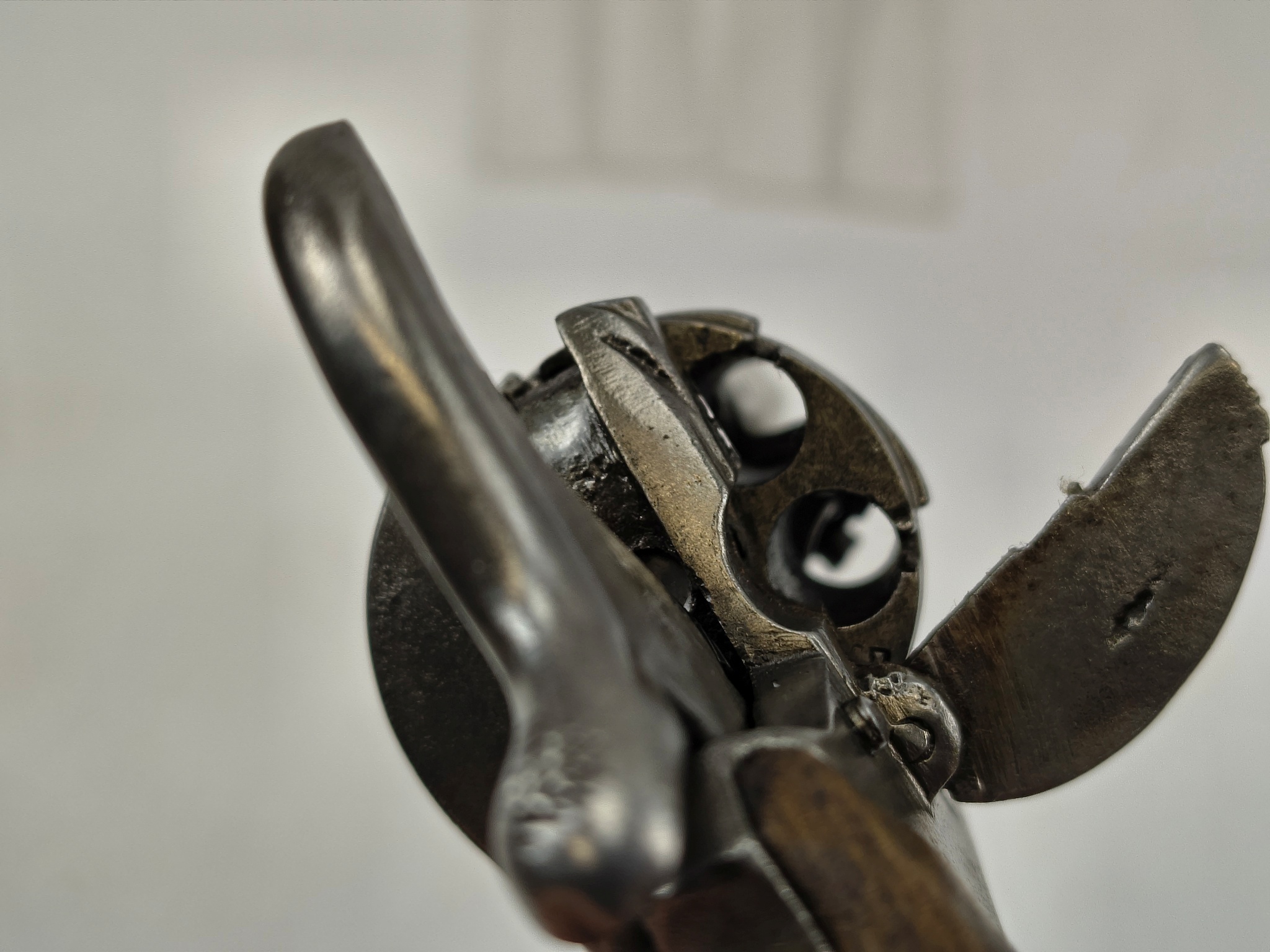 c1870 Belgian Rimfire Revolver - Image 5