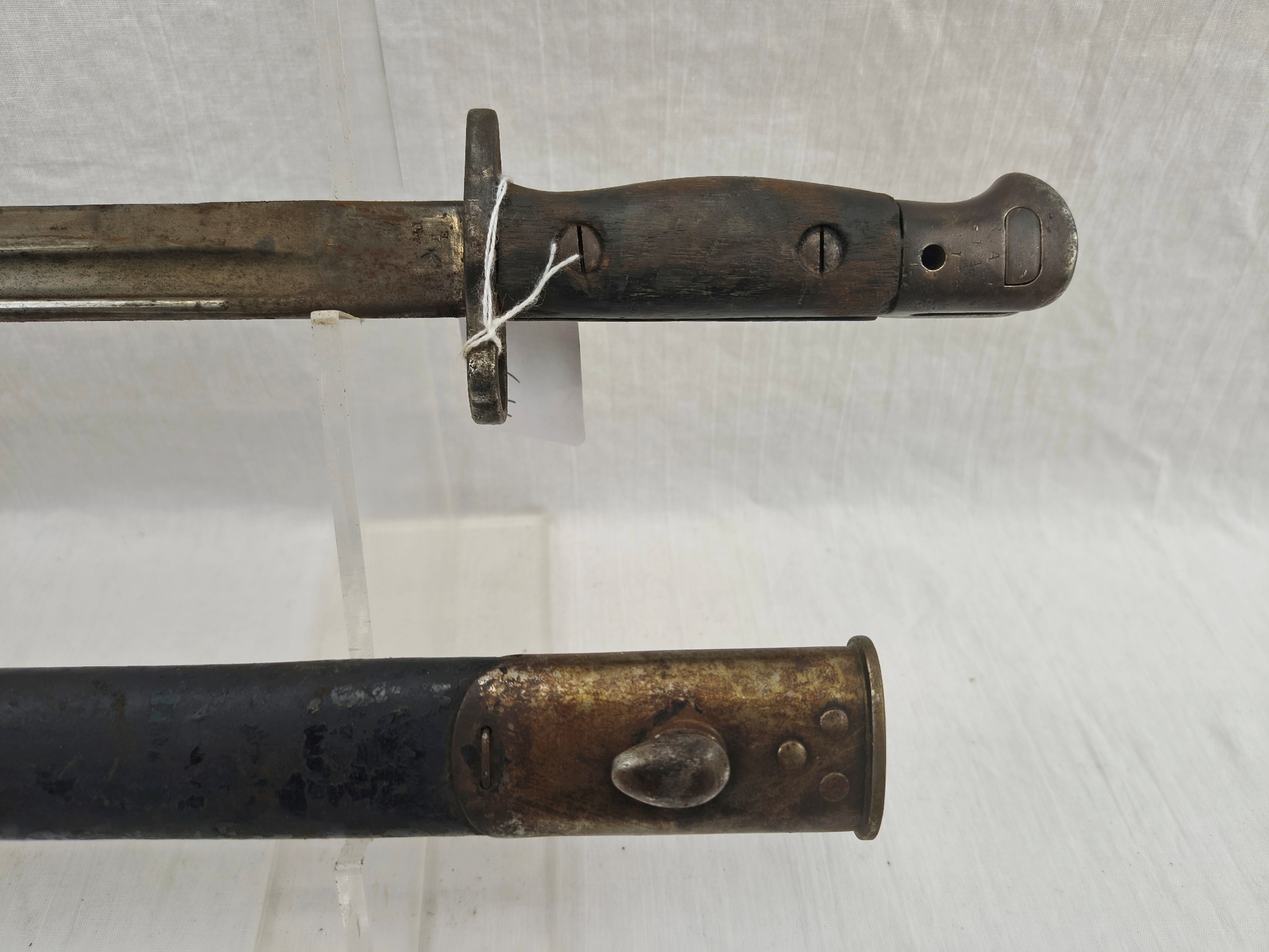1909 Dated 1907 Pattern Bayonet By Wilkinson With Scabbard - Image 4