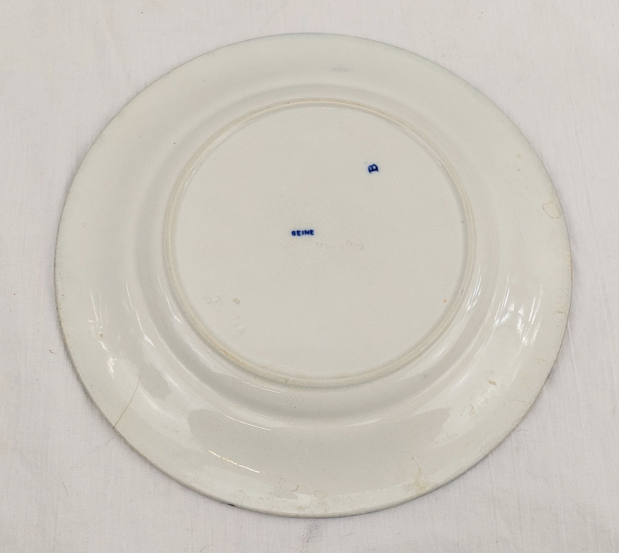 Pair Of c1860 Wedgwood Indiana Pattern Plates - Image 15