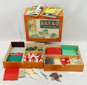 Vintage Bayko House Building Set