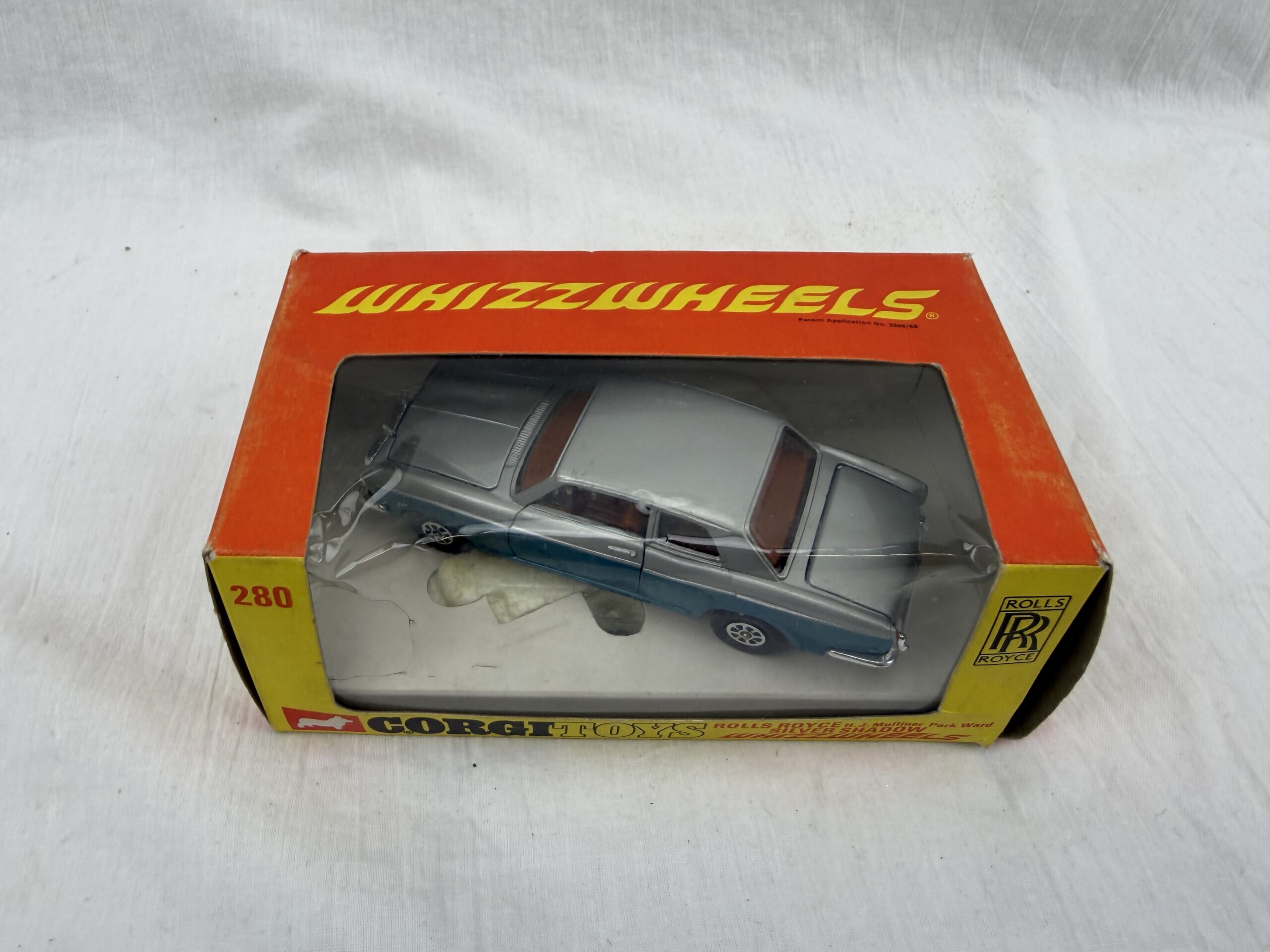 Boxed Corgi Toys 280 Whizzwheels Rolls Royce Silver Shadow - Image 2