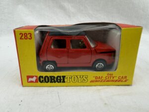 Boxed Corgi Toys 283 Whizzwheels OSI DAF City Car