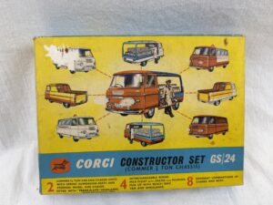 Boxed Corgi Toys Constructor Set GS/24 Comer 3/4 Ton Chassis