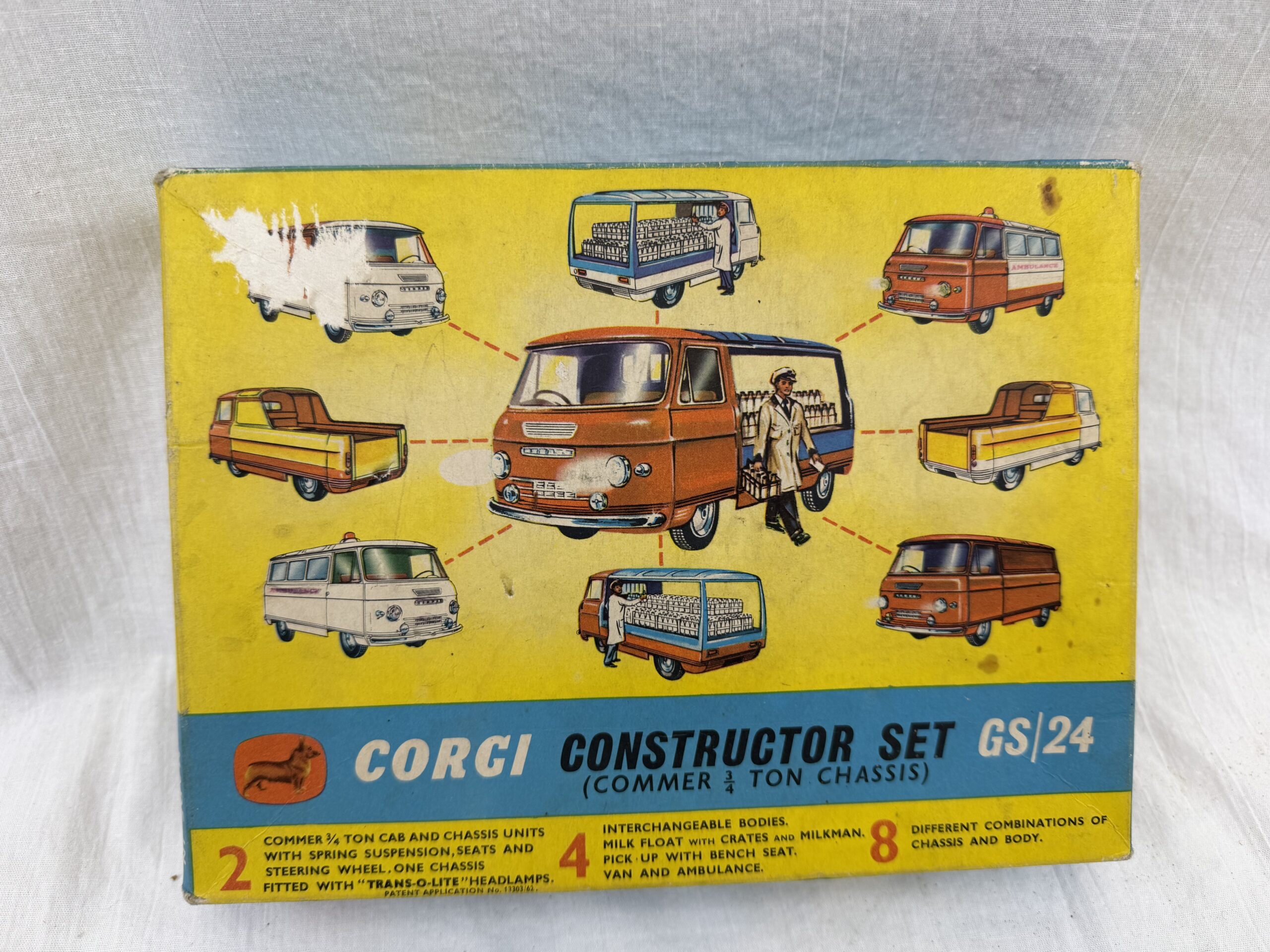 Boxed Corgi Toys Constructor Set GS/24 Comer 3/4 Ton Chassis