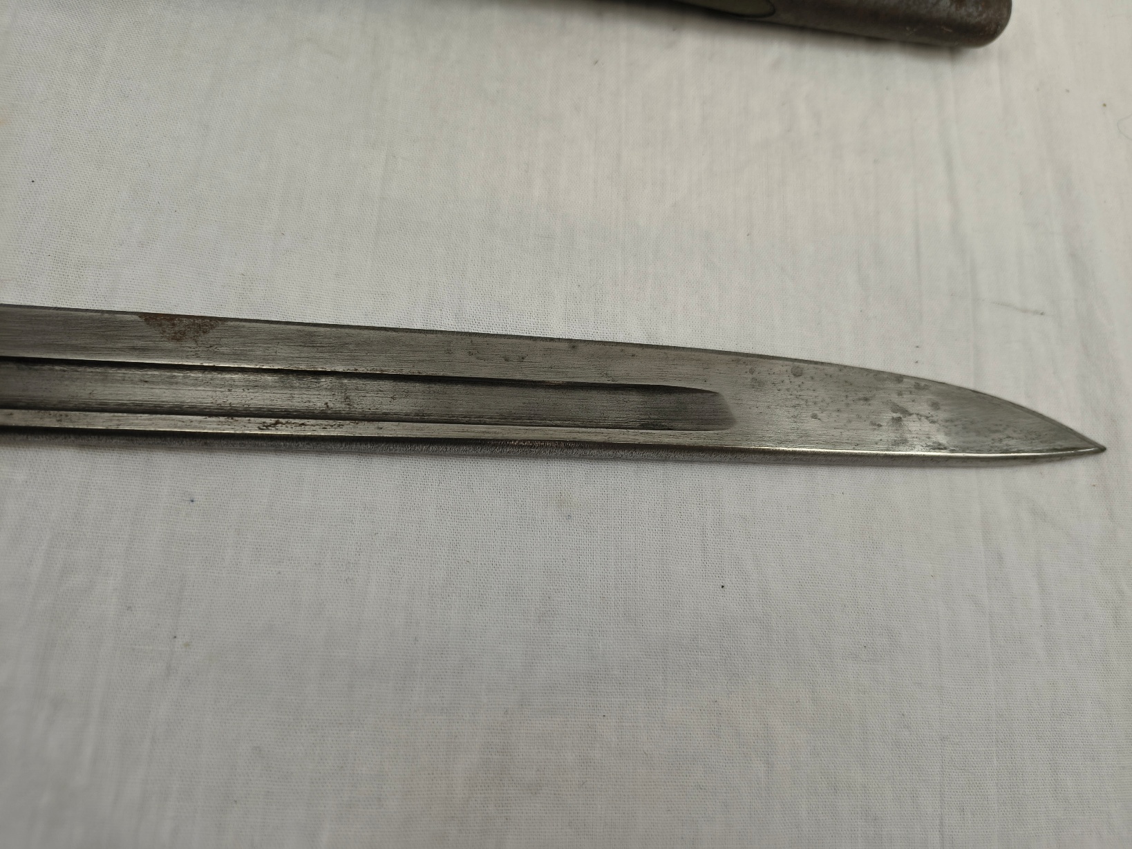 British WW1 1907 Pattern 1917 Bayonet By Remington With Scabbard, Frog and Belt - Image 8