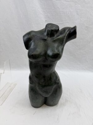 Contemporary Bronze Sculpture Of A Nude Ladies Torso