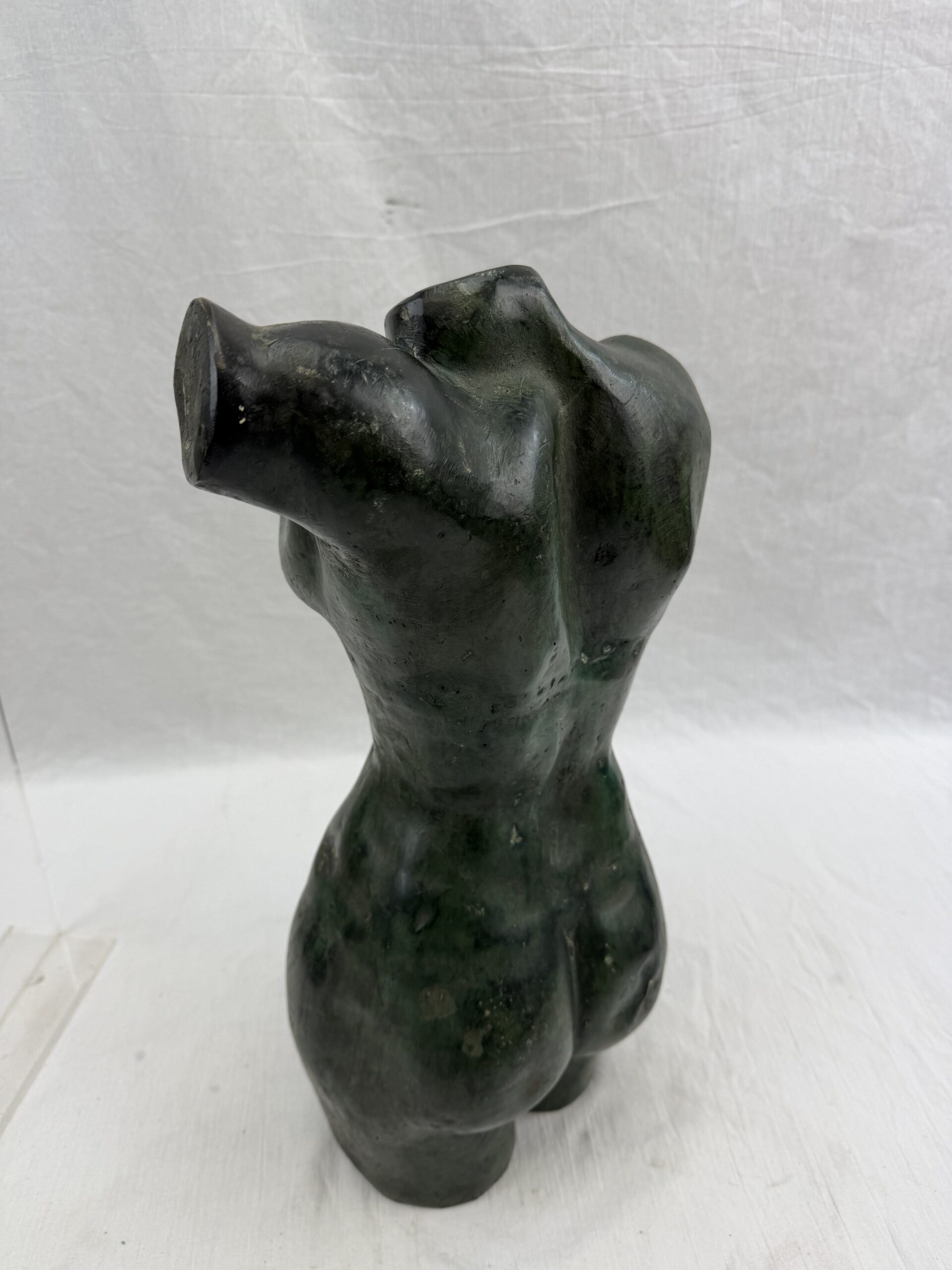 Contemporary Bronze Sculpture Of A Nude Ladies Torso - Image 3