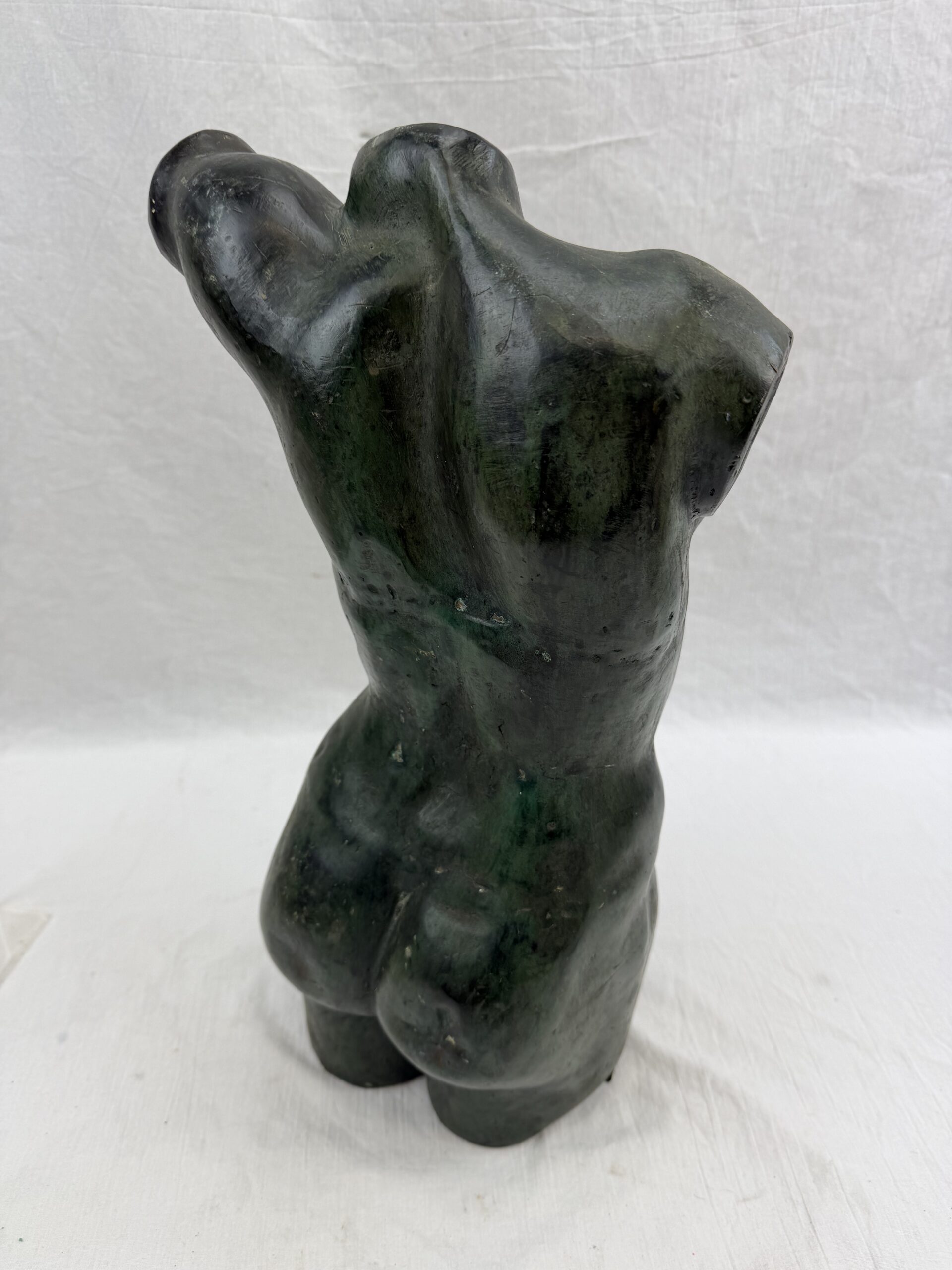 Contemporary Bronze Sculpture Of A Nude Ladies Torso - Image 4
