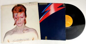 David Bowie, 1973,  Aladdin Sane LP, RCA Victor RS 1001, First Press -3T / -3T, Original Inner