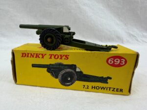 Dinky Toys 693 7.2 Howitzer