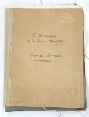 French, WW1, L’Illustration – de La Guerre 1914–1918, Collection of 38 Original Wartime Plates