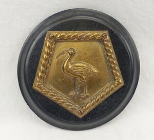 HMS Curlew 1917 C Class Light Cruiser Bronze Boat Badge