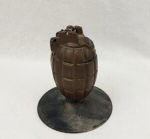 Inert WW1 Mills Bomb Trench Art Money Box
