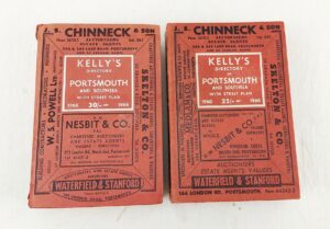 Kelleys Directory Of Portsmouth 1960 And 1966  2 Vols