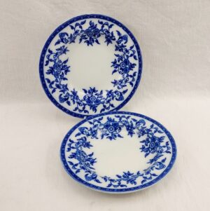 Pair Of c1860 Wedgwood Indiana Pattern Plates
