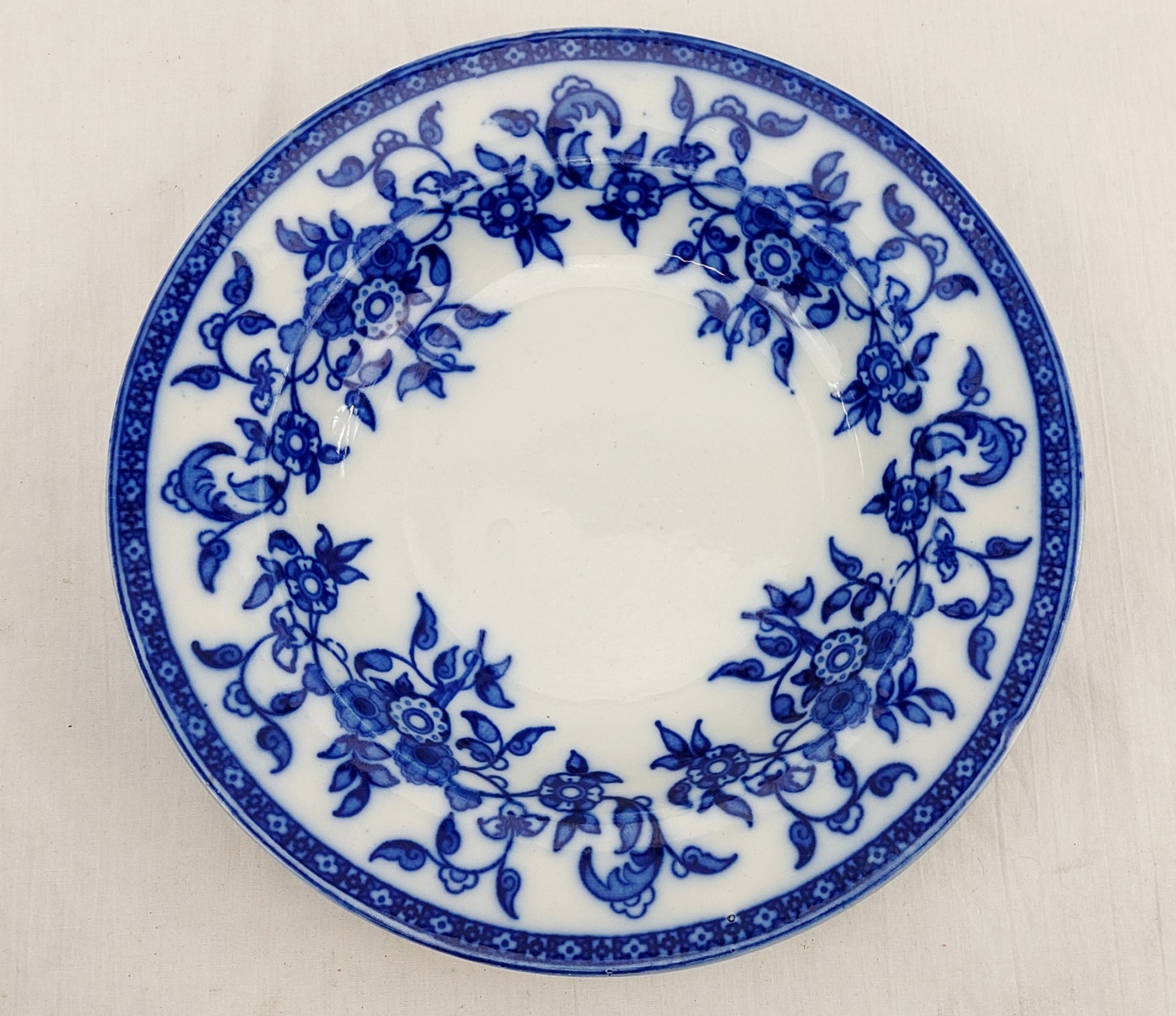 Pair Of c1860 Wedgwood Indiana Pattern Plates - Image 2