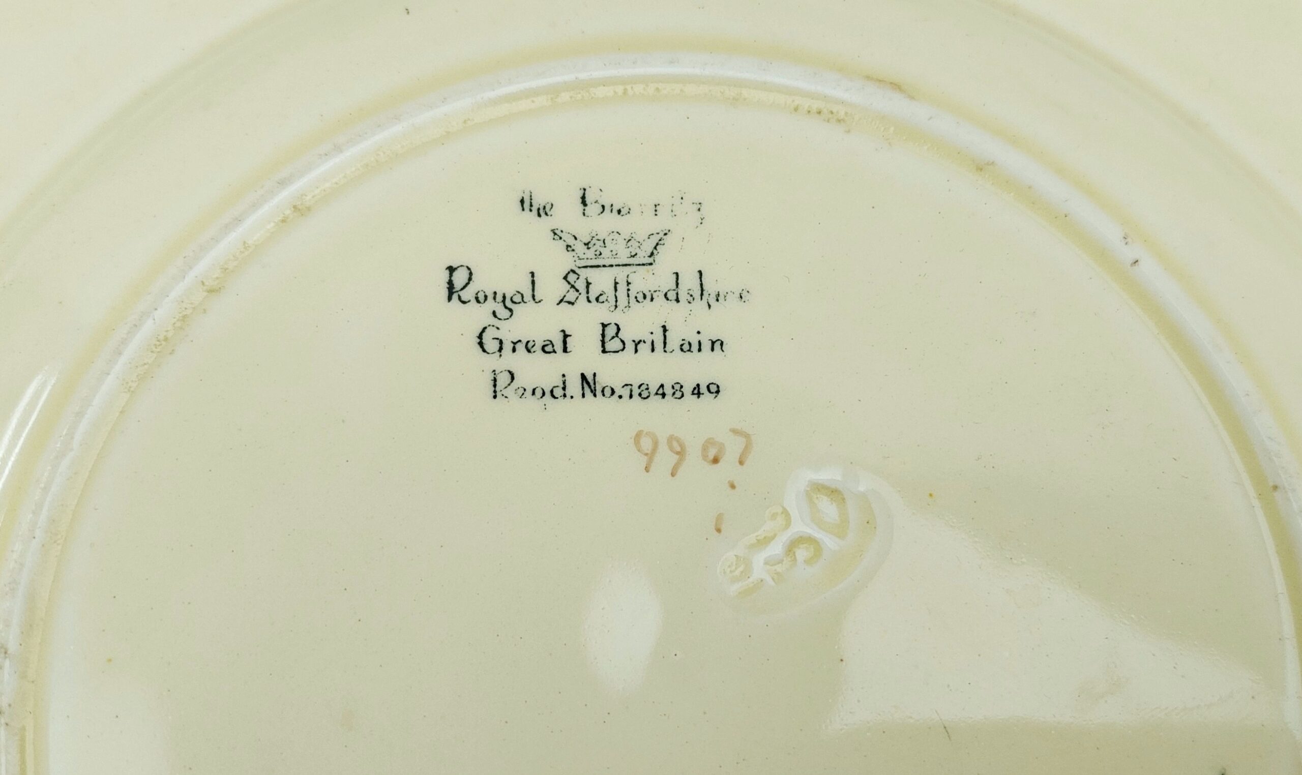 1930s Clarice Cliff Biarritz Paradise Pattern Rectangular Plate - Image 7