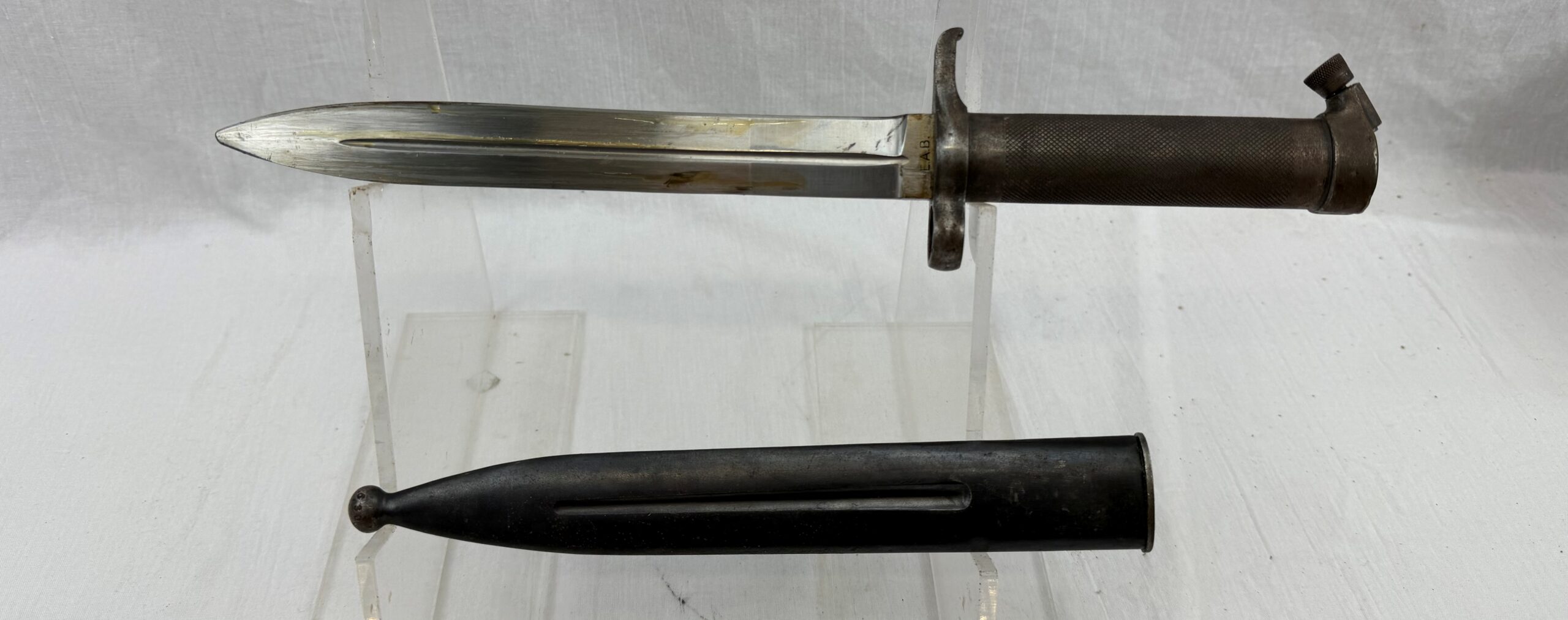 Swedish c1899-1913 M1896 Bayonet & Scabbard - Image 3