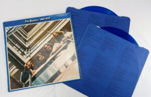 The Beatles, 1967–1970 (The Blue Album), Apple Records PCSP 718, Stereo 2×LP, Translucent Blue Vinyl