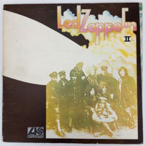 Led Zeppelin, 1969, Led Zeppelin II LP, Atlantic Records Red/Plum Labels, 588198 – Early UK Polydor Pressing