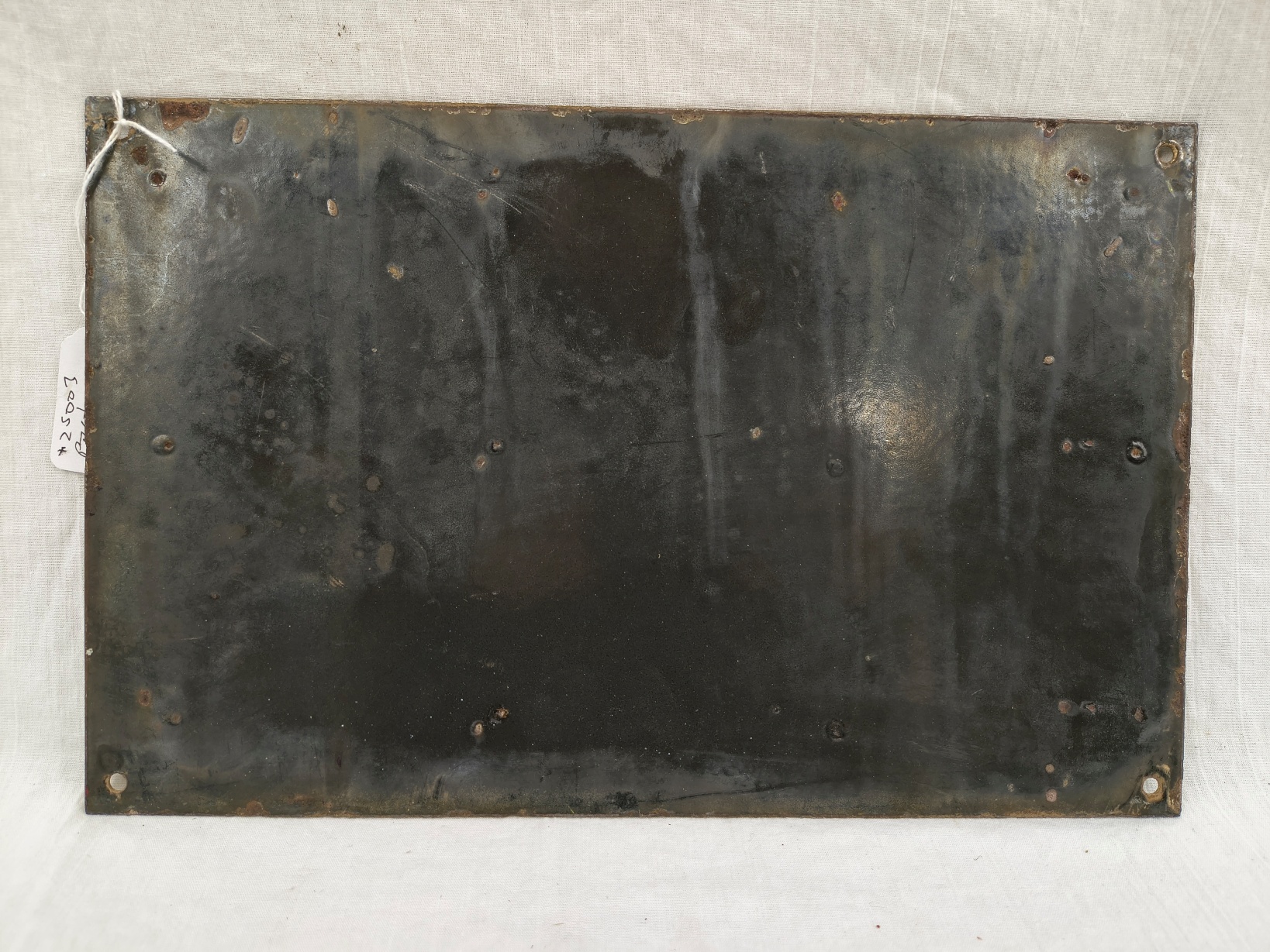 Vintage Southern Railways Roof Warning Enamel Sign - Image 2