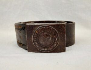 WW2 German Enlisted Man's Belt And Buckle