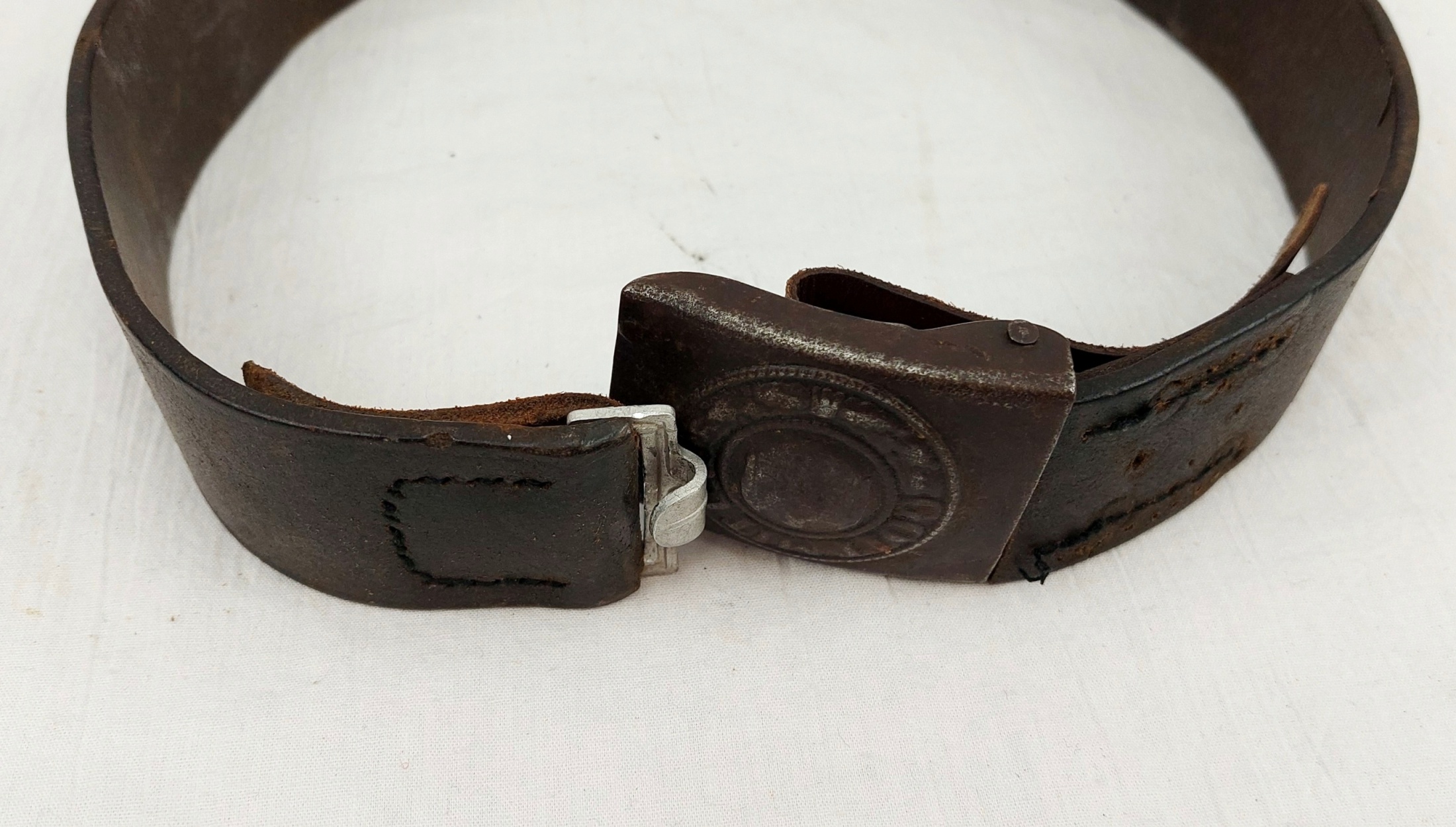 WW2 German Enlisted Man's Belt And Buckle - Image 6